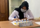 Tingkatkan Kewaspadaan Jelang Nataru, Rutan Temanggung laksanakan Test Urine kepada 5 Warga Binaan