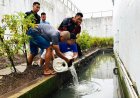 Program Ketahanan Pangan berlanjut, Rutan Temanggung Rilis 6.000 Ekor Ikan Lele