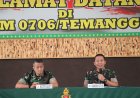 Audit Kinerja Kodim 0706/Temanggung Dimulai, Itdam IV/Diponegoro Soroti Akuntabilitas Program dan Proyek Strategis