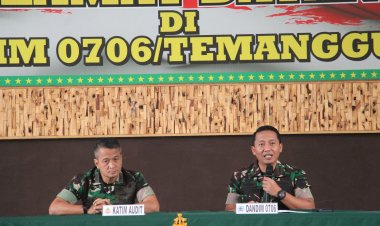 Audit Kinerja Kodim 0706/Temanggung Dimulai, Itdam IV/Diponegoro Soroti Akuntabilitas Program dan Proyek Strategis
